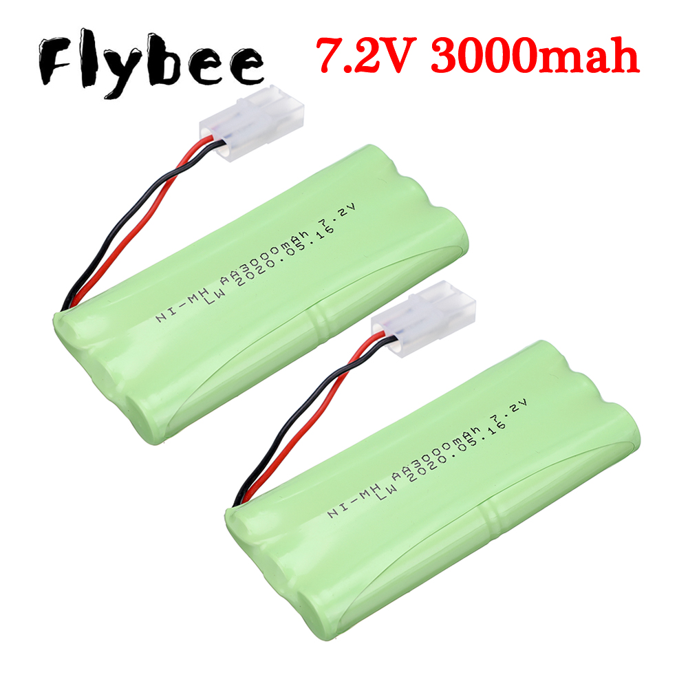 Rc Hobby Models - 7.2v şarj edilebilir pil 3000mah NiMH