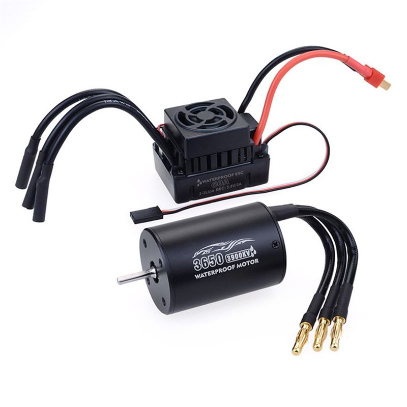 Brushless Motor 3650 - A49K-Su Geçirmez Fırçasız Motor 3650 60A