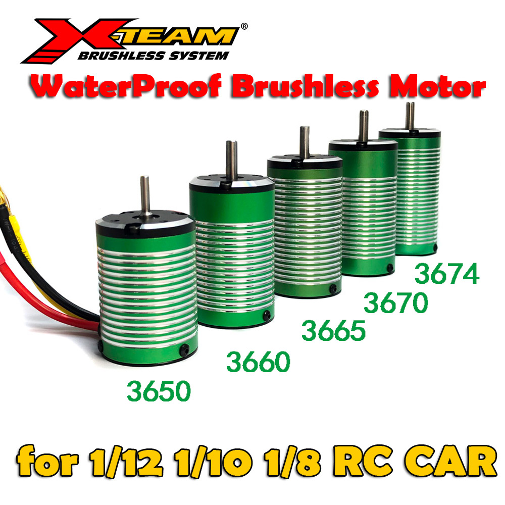 Su geçirmez X-Team 1/8 1/10 RC - Brushless Motor 3650 incelemesi ve fiyatı