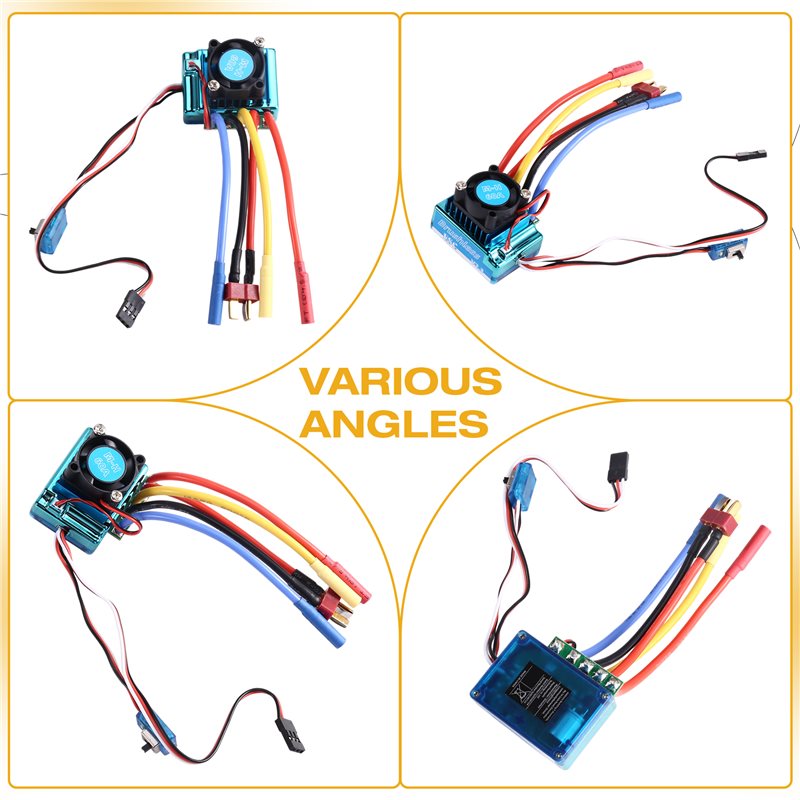 MACH-60A Fırçasız ESC Hız Kont - Brushless Motor 3650 incelemesi ve fiyatı
